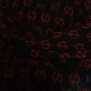 Gucci Black and Red Logo Sweater